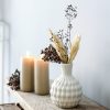 Vase Struktur Weiß | Hübsch Interior